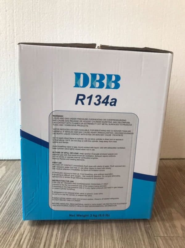 น้ำยาแอร์ DBB รุ่น R134a 3kg