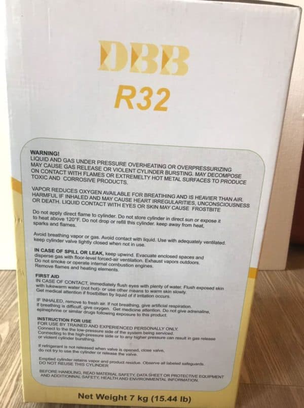 น้ำยาแอร์ DBB รุ่น R32